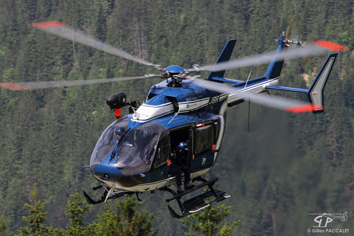 Hélicoptère EC145 de la Gendarmerie Nationale française