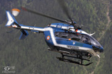 Hélicoptère EC145 de la Gendarmerie Nationale française