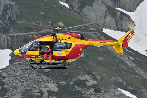 Hélicoptère EC145 Sécurité Civile