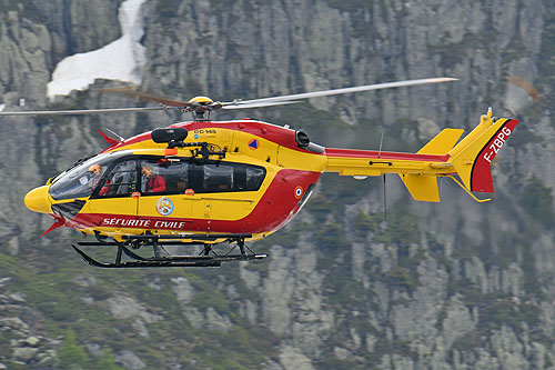 Hélicoptère EC145 Sécurité Civile