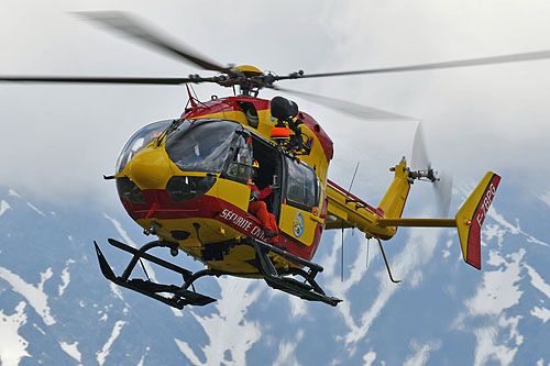 Hélicoptère EC145 Sécurité Civile