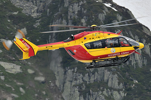 Hélicoptère EC145 Sécurité Civile