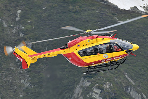 Hélicoptère EC145 Sécurité Civile