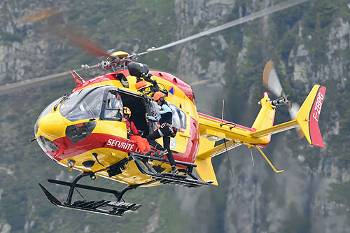 Hélicoptère EC145 Sécurité Civile