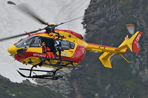 Hélicoptère EC145 Sécurité Civile