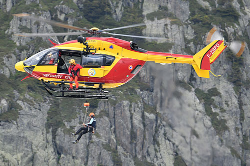 Hélicoptère EC145 Sécurité Civile