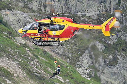 Hélicoptère EC145 Sécurité Civile