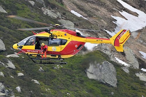 Hélicoptère EC145 Sécurité Civile