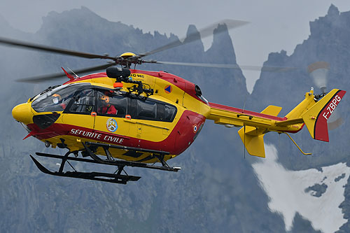 Hélicoptère EC145 Sécurité Civile