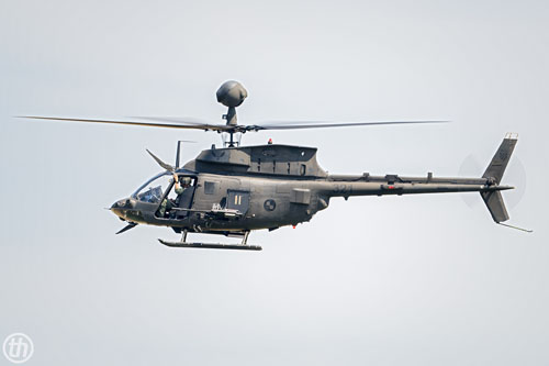 Hélicoptère OH58D Kiowa Warrior Croatie