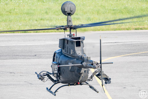 Hélicoptère OH58D Kiowa Warrior Croatie