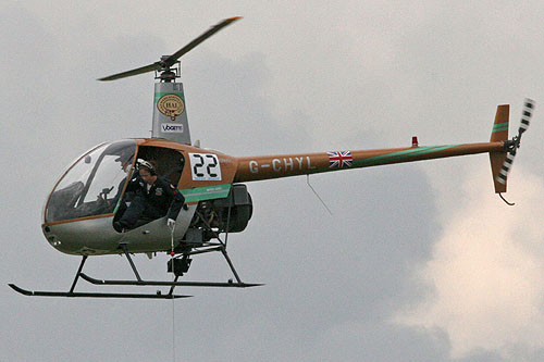 Hélicoptère Robinson R22 G-CHYL