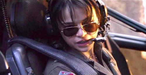 Michelle RODRIGUEZ est Trudy CHACON, pilote d'hélicoptère dans le film Avatar