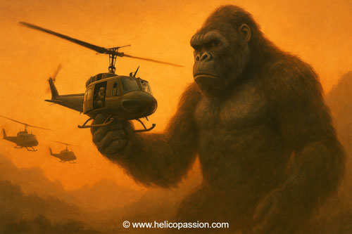 Hélicoptères au cinéma, la suite