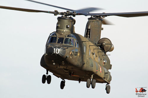 Hélicoptère CH47 Chinook de l'Armée de Terre espagnole (FAMET)