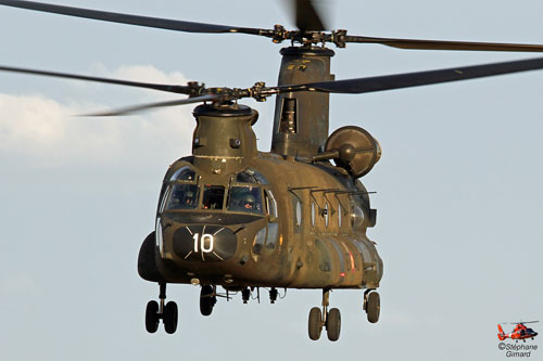 Hélicoptère CH47 Chinook de l'Armée de Terre espagnole (FAMET)