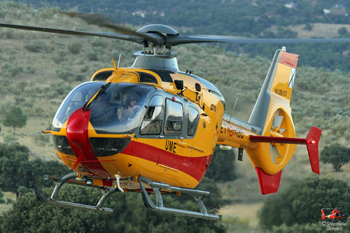 Hélicoptère EC135 de l'Armée de Terre espagnole (FAMET)