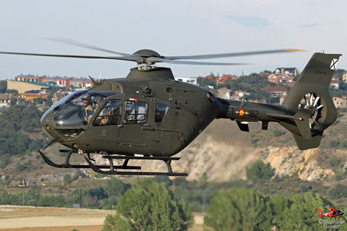 Hélicoptère EC135 de l'Armée de Terre espagnole (FAMET)