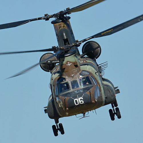 Hélicoptère CH47 Chinook de l'Armée de Terre espagnole (FAMET)