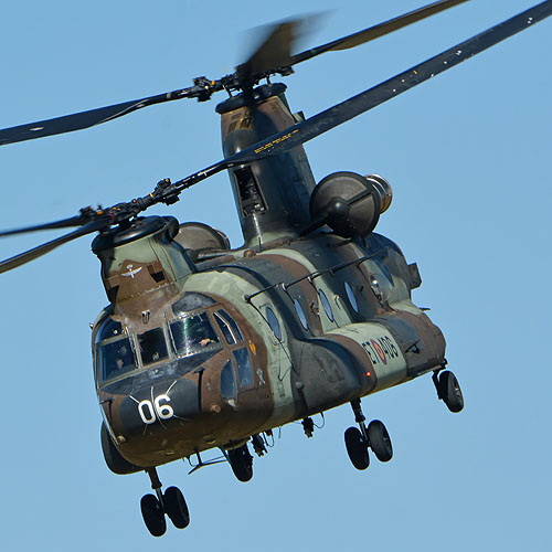 Hélicoptère CH47 Chinook de l'Armée de Terre espagnole (FAMET)