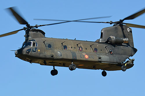 Hélicoptère CH47 Chinook de l'Armée de Terre espagnole (FAMET)