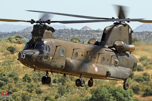 Hélicoptère CH47 Chinook de l'Armée de Terre espagnole (FAMET)