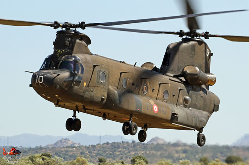 Hélicoptère CH47 Chinook de l'Armée de Terre espagnole (FAMET)