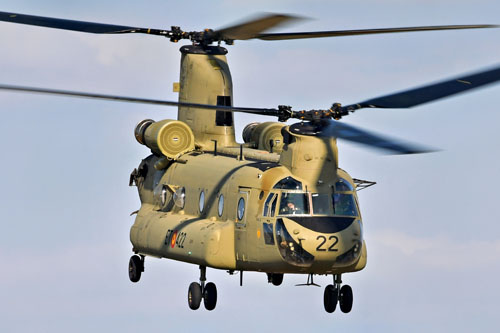 Hélicoptère CH47F Chinook ET422