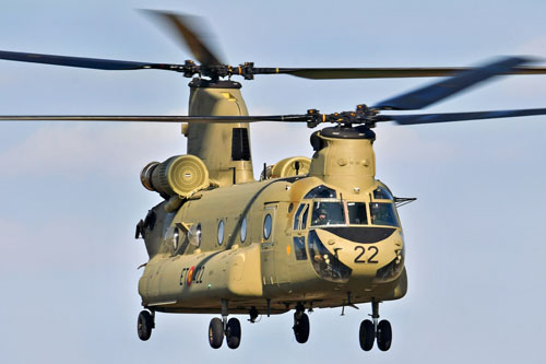 Hélicoptère CH47F Chinook ET422