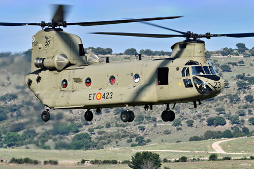 Hélicoptère CH47F Chinook ET423