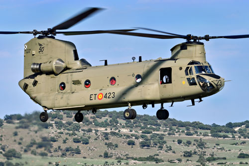 Hélicoptère CH47F Chinook ET423