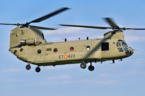 Hélicoptère CH47F Chinook ET423