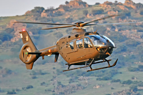 Hélicoptère EC135 de l'Armée de Terre espagnole (FAMET)