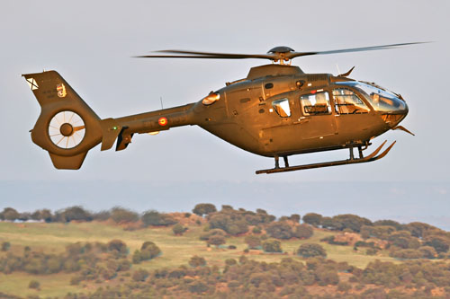 Hélicoptère EC135 de l'Armée de Terre espagnole (FAMET)