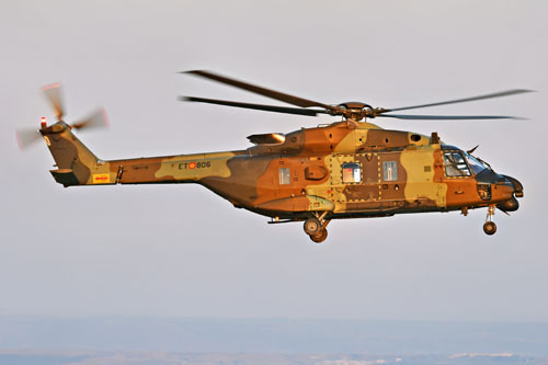 Hélicoptère NH90 de l'Armée de Terre espagnole (FAMET)