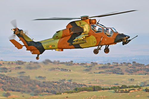 Hélicoptère d'attaque Tigre ET713 de l'Armée de Terre espagnole (FAMET)