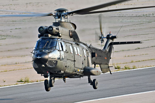 Hélicoptère AS332 SuperPuma de l'Armée de Terre espagnole