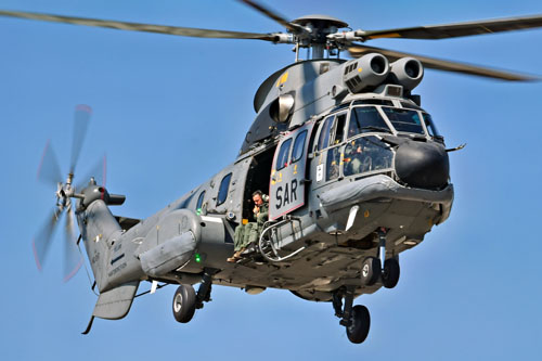 Hélicoptère AS332 SuperPuma SAR de l'Armée de l'Air espagnole