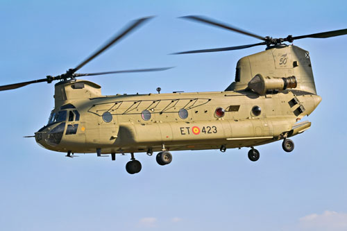 Hélicoptère CH47F Chinook ET423