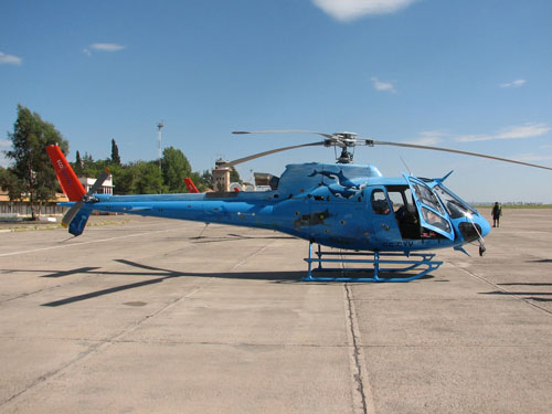 Hélicoptère AS350 Ecureuil ECOCOPTER