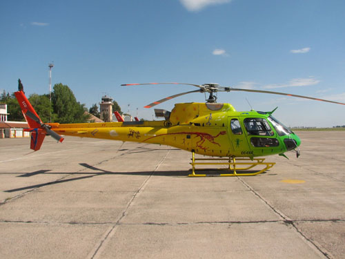 Hélicoptère AS350 Ecureuil ECOCOPTER