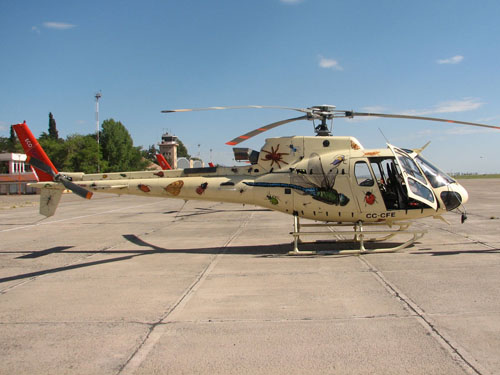 Hélicoptère AS350 Ecureuil ECOCOPTER