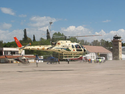 Hélicoptère AS350 Ecureuil ECOCOPTER