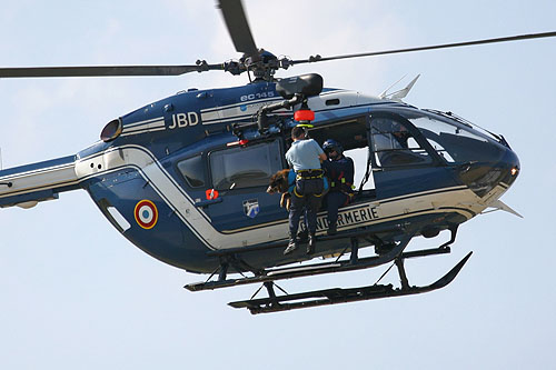 Hélicoptère EC145 Gendarmerie