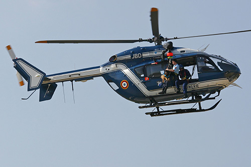 Hélicoptère EC145 Gendarmerie