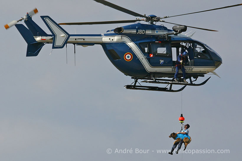 Hélicoptère EC145 Gendarmerie