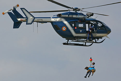 Hélicoptère EC145 Gendarmerie