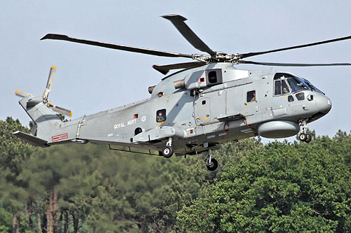 Hélicoptère EH101 Merlin  Royal Navy