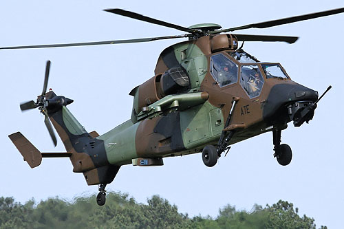 Hélicoptère d'attaque EC665 Tigre de l'ALAT