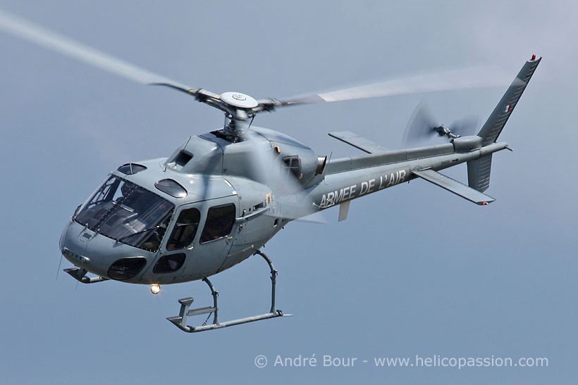 Hélicoptère AS555 Fennec de l'Armée de l'Air française